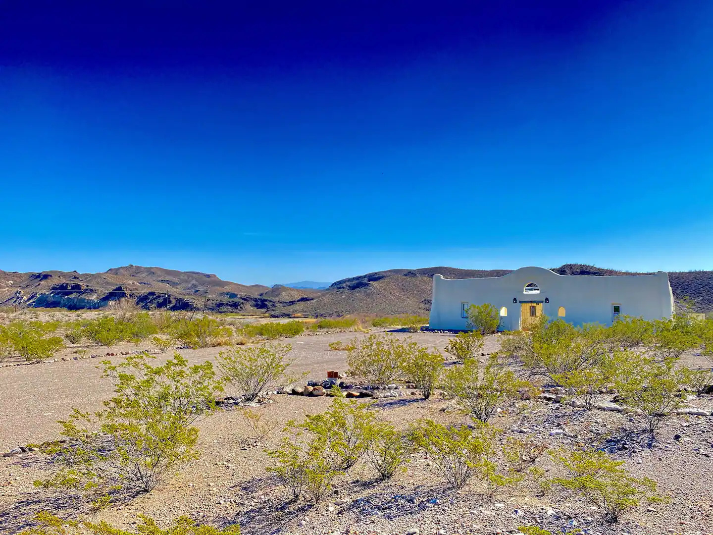 Rio Bravo Ranch and the mountains of Far West Texas