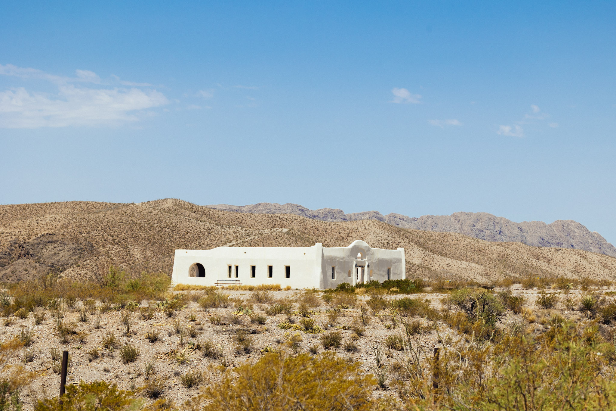 La Centinela at Rio Bravo Ranch surrounded by the Big Bend landscape