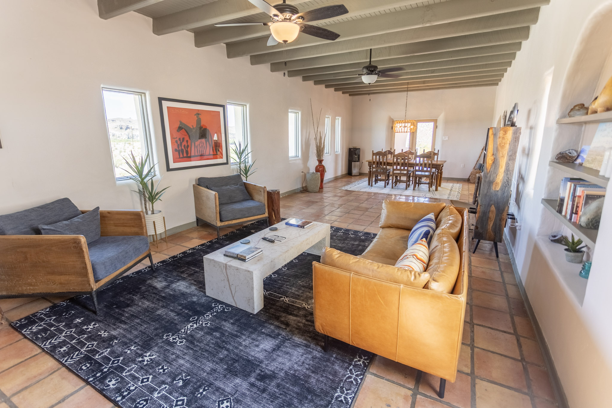 Living room at La Centinela